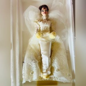 Vintage Romantic rose bride barbie limited  edition